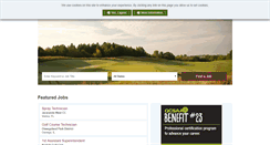 Desktop Screenshot of jobs.gcsaa.org